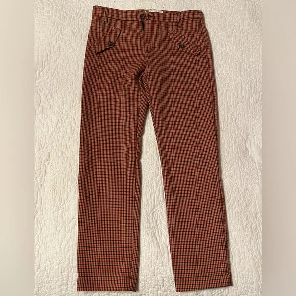 Zara Kids Plaid Pants - Picture 1 of 5